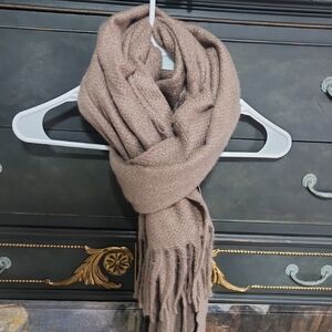 Flying Monkey Elegant Tan Scarf